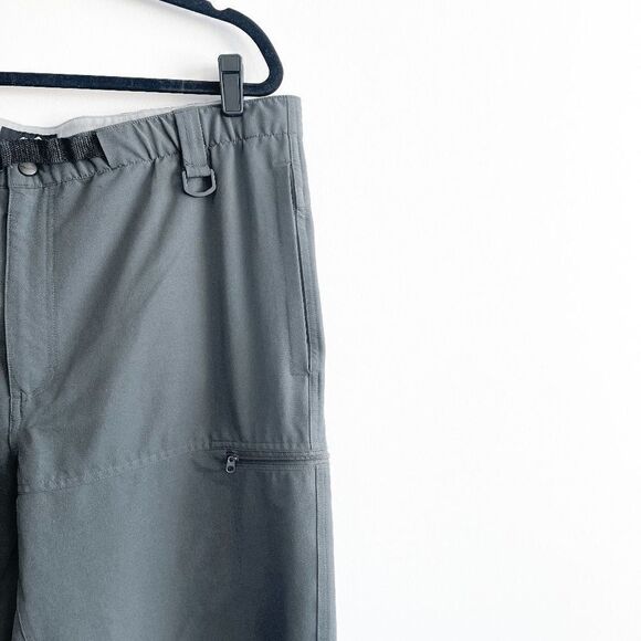 Avia Mens Cargo Pants Adventure Clothing Side Pockets Dark Green Large - Picture 4 of 14